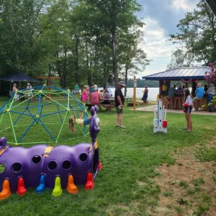 a children's play area