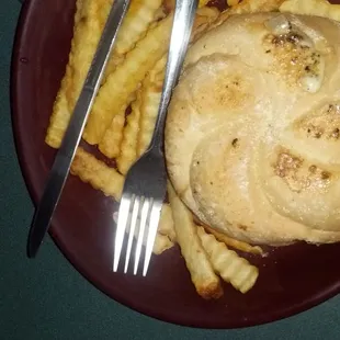 I drove 200 miles for this burger, onion blue cheese burger.....awesome.