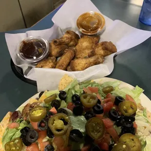 Some of the best wings that I've ever had ;no breading.