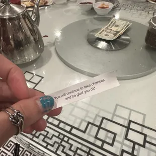 Fortune cookie