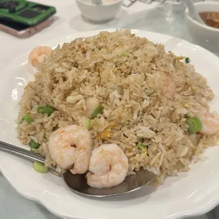 Shrimp fried rice