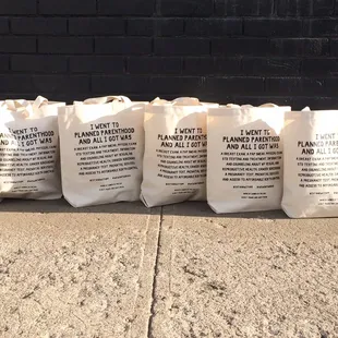 We've raised over $93k for Planned Parenthood from the sale of these totes!