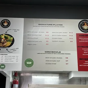 Menu Options