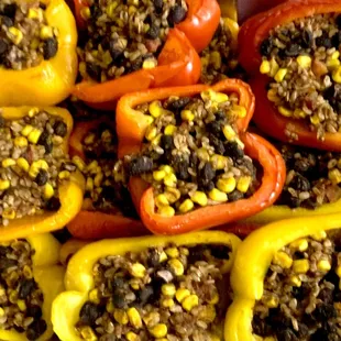 Vegan Mexican Peppers