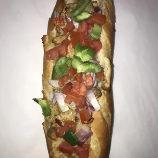 The Johnny&apos;s 
Crispy Hoagie roll Grill Chicken