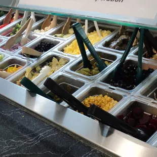 Salad bar!