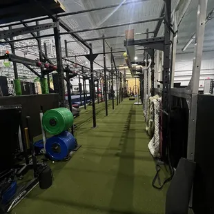 Workout area you don't want young kids in