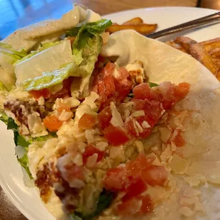 Chicken Caesar wrap