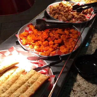 Mid afternoon and fresh buffet!