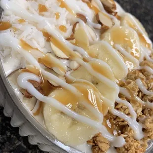 Banana nut bread bowl