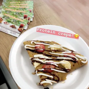 Protein crepe