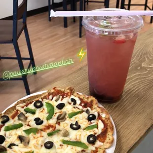 Protein pizza- flourFree/gluten-free