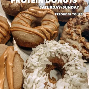 Protein donuts