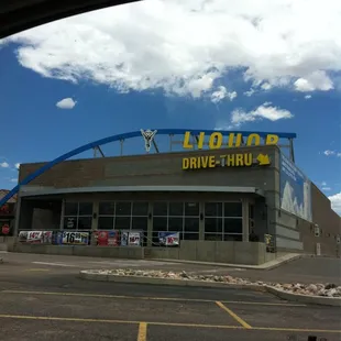 the drive thru sign