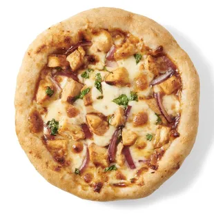 BBQ Chicken (6") Roasted Skinless Chicken Breast, Boar's Head Smoked Gouda, Imported Fior di Latte Mozzarella, Cilantro, Red Onion, BBQ