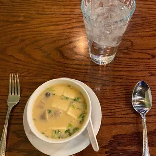 Tom Kha with Tofu