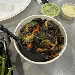 Brussel Sprouts &amp; Carrots