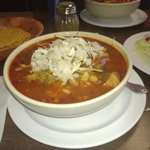 Pozole. Pork soup