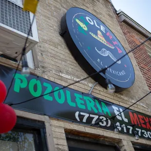 a sign for a mexican restaurant