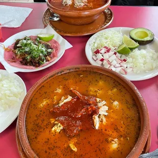 Pretty good Oaxaca pozole. I enjoyed it