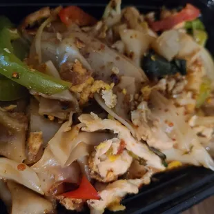 Pad Kee Mao with Chicken