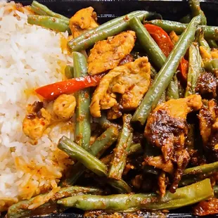 Green Beans with Chicken