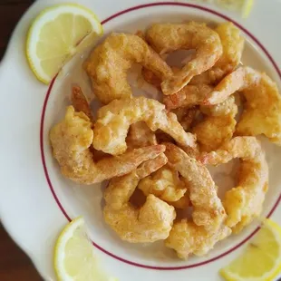 Salted Egg Prawns