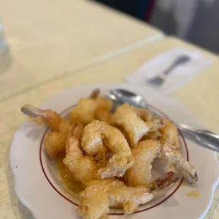 Salted Egg Yolk Prawns