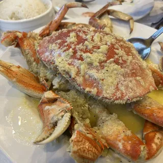 Garlic Steamed Crab
