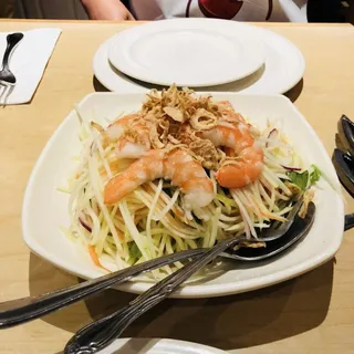 Shrimp Papaya Salad