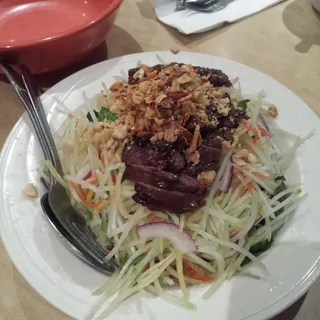 Beef Papaya Salad