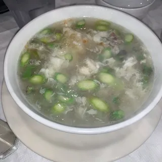 Crab and Asparagus Soup