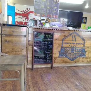 Daily menu