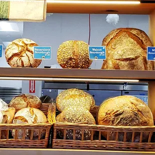 Gorgeous loaves of artisan bread