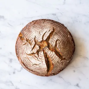 Bauernbrot
 Sourdough German farm bread - fresh milled rye - super dense