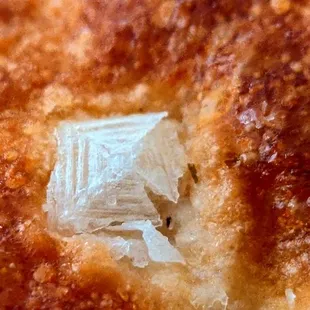 Salt pyramid atop my sandwich... incredible...