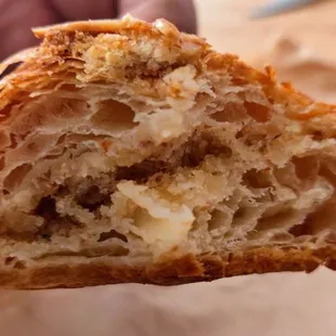 Almond croissant is unreal...