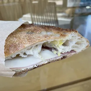 Ham and Gruyere Sandwich