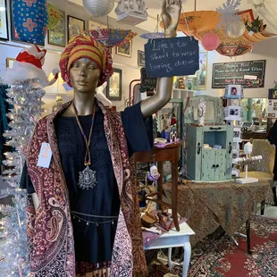 Cute sign and clothes