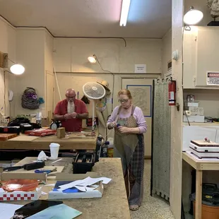 Stained glass studio