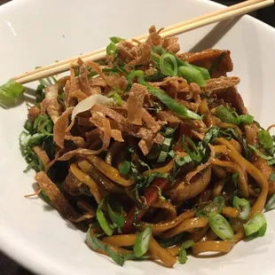 Szechuan chicken lo mien