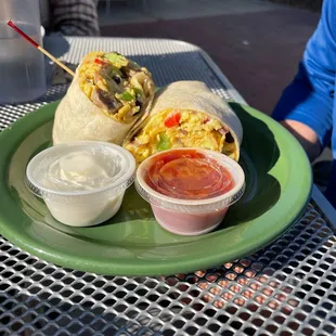 Breakfast burrito