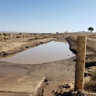 Fun mud pit