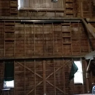 Stage in barn