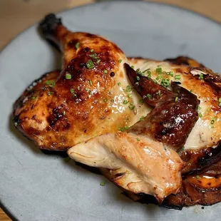 Fire Roasted Half Chicken