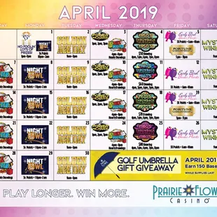 April Promos