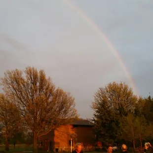 Somewhere over the rainbow.