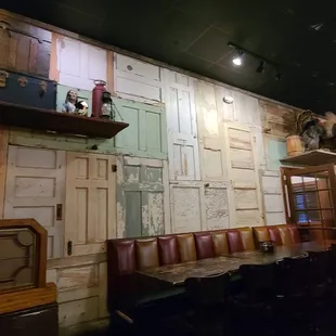 Cool wall~Old doors