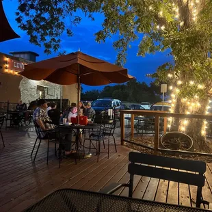 tacos, outside