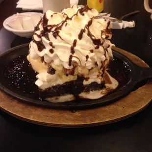 Chocolate Skillet!! The apple skillet is also wonderful.